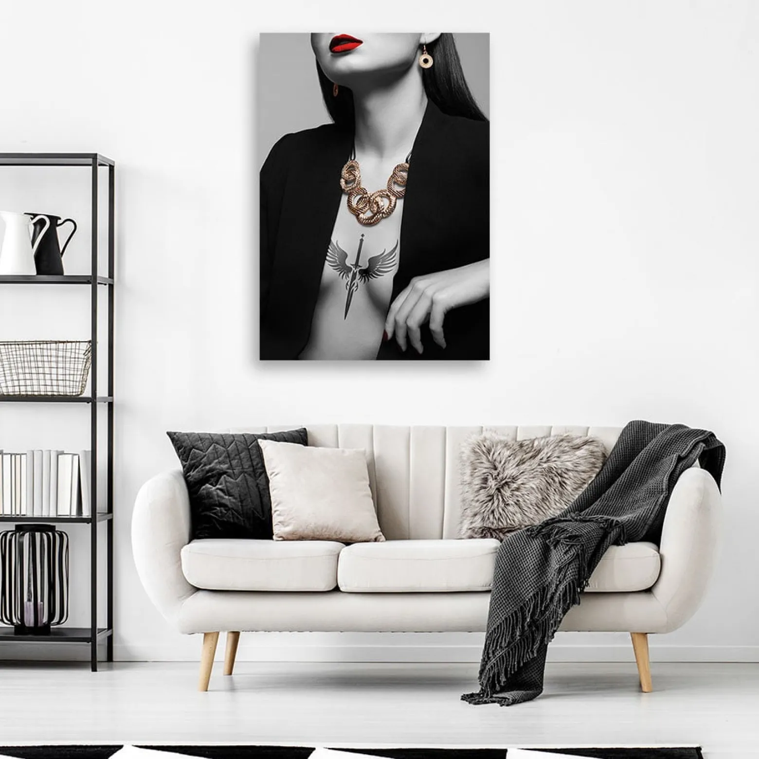 Feeby Obraz na płótnie, Kobieta Glamour 40x60