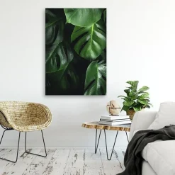 Feeby Obraz na płótnie Monstera liście 40x60