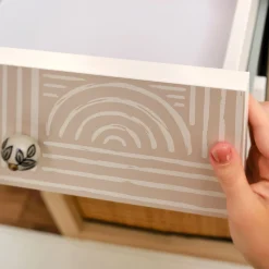 Folia meblowa Neutralny beż 50x100 Okleina samoprzylepna Mat Szafa