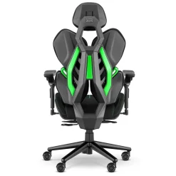 Fotel gamingowy Blackrazor czarno/zielony tkanina