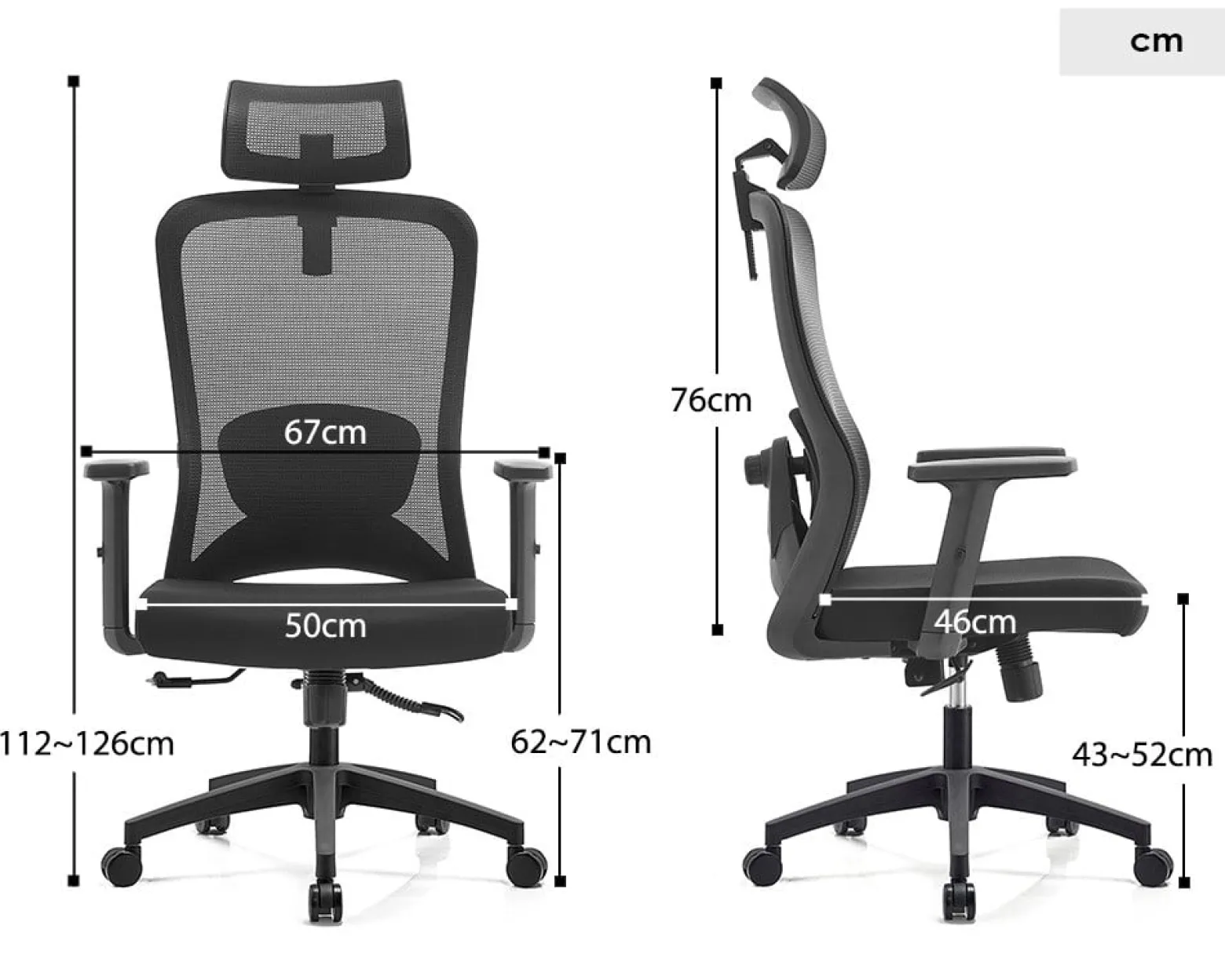 Fotel biurowy ergonomiczny ANGEL grOm