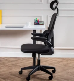Fotel biurowy LETI ergonomiczny Mesh zagłówek Tilt regulowany