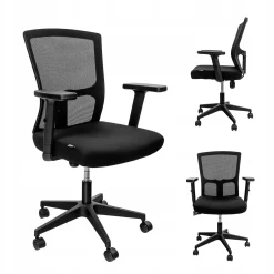 Fotel Biurowy Obrotowy Ergonomiczny Krzesło Biurowe Furvero Aero