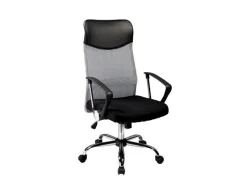 Fotel biurowy Q-025 czarno/szary