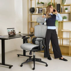 Fotel ergonomiczny biurowy obrotowy di volio Preda