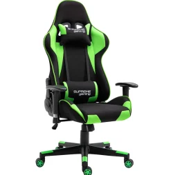 Fotel Extreme regulowany gamingowy PlayMaker Black-Green