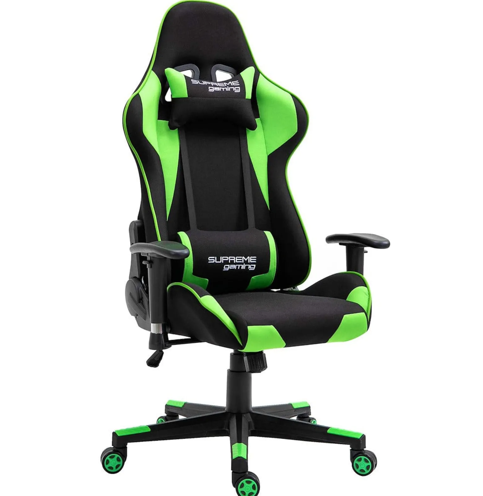 Fotel Extreme regulowany gamingowy PlayMaker Black-Green