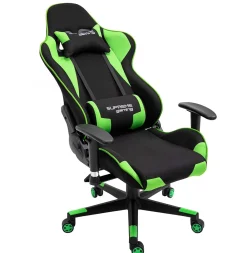 Fotel Extreme regulowany gamingowy PlayMaker Black-Green