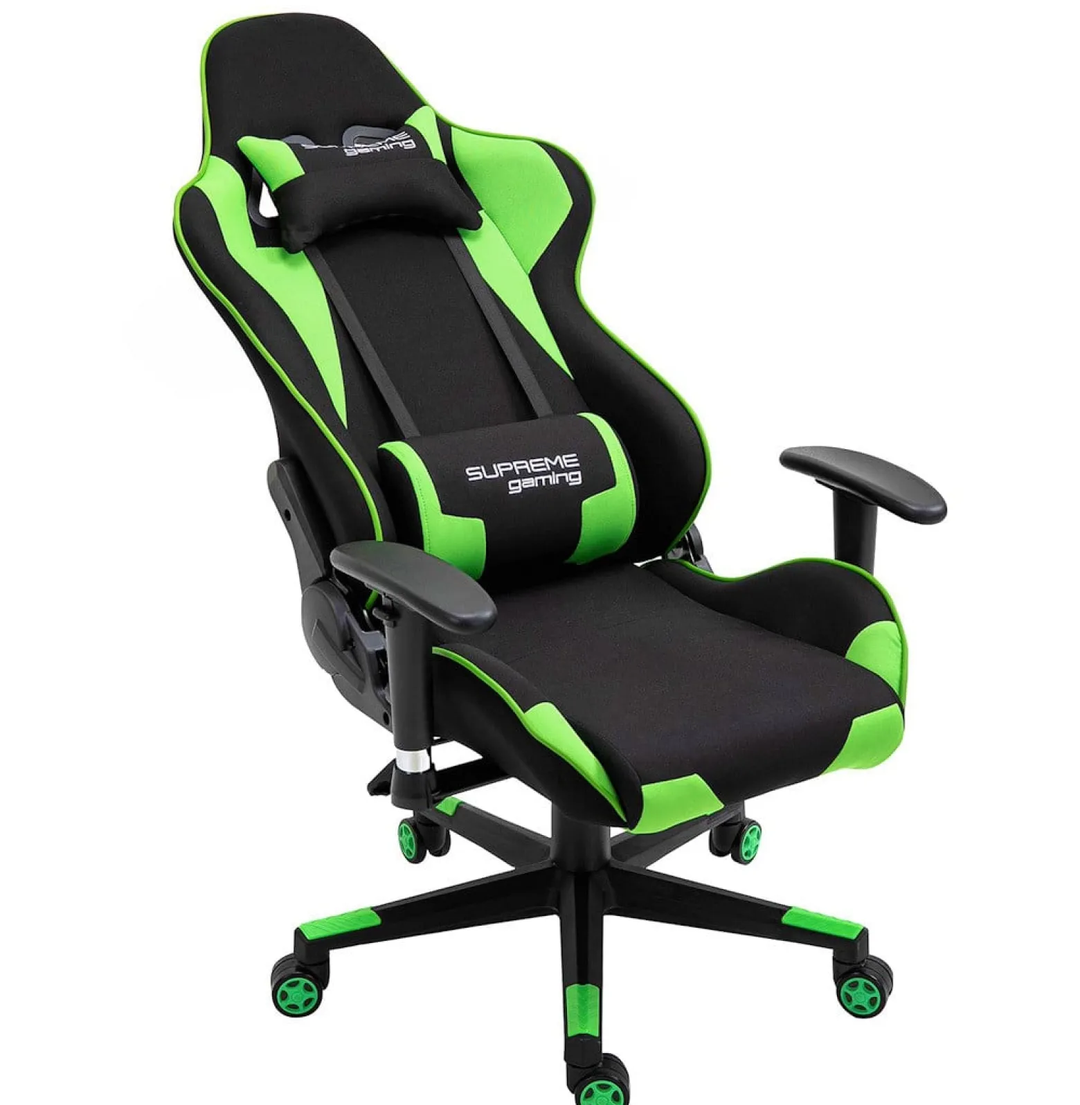 Fotel Extreme regulowany gamingowy PlayMaker Black-Green