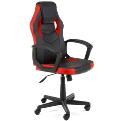 Fotel Gamingowy FG19 Czarno Czerwony
