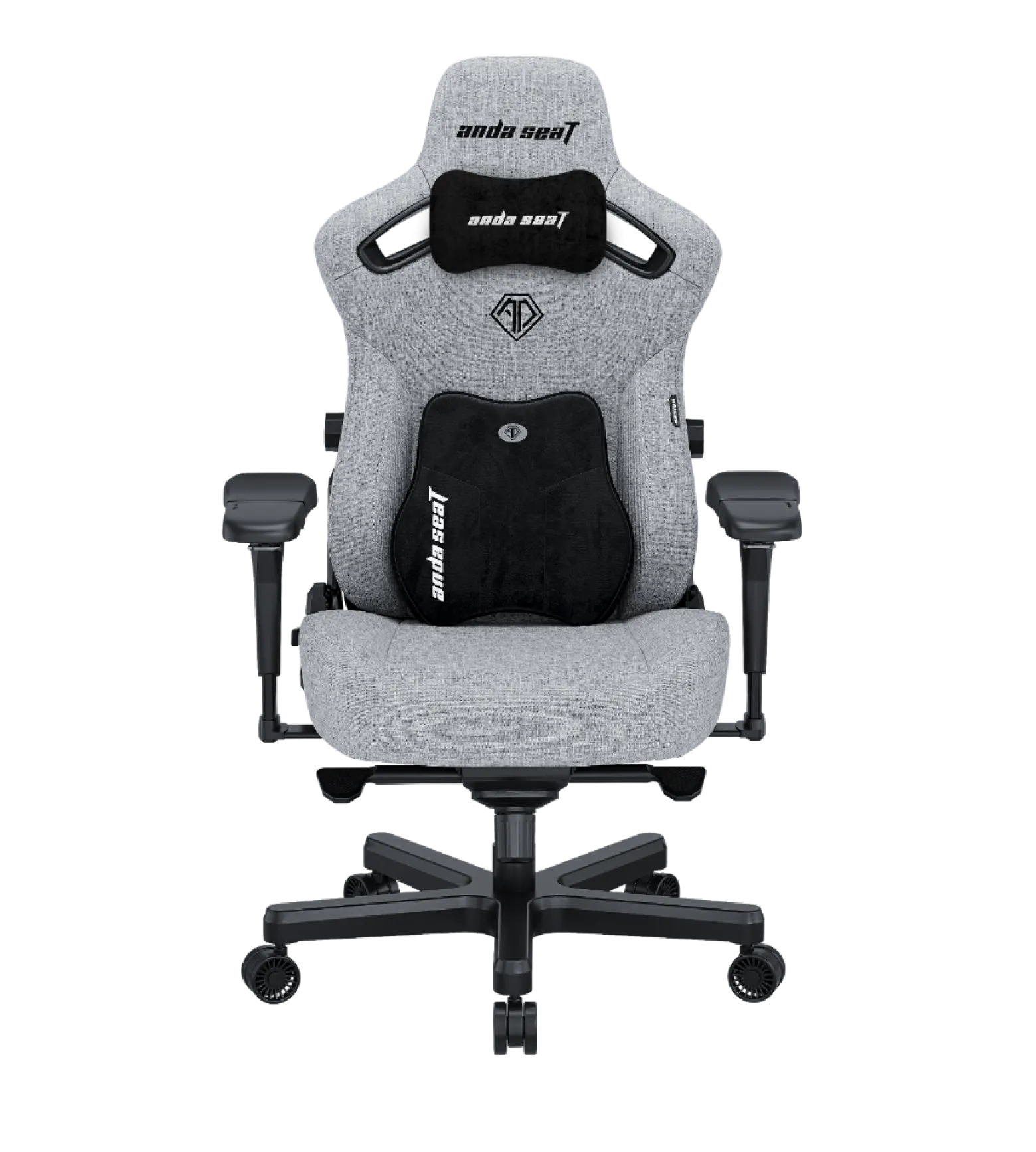 Fotel gamingowy Kaiser 3 PRO XL Anda Seat materiałowy szary