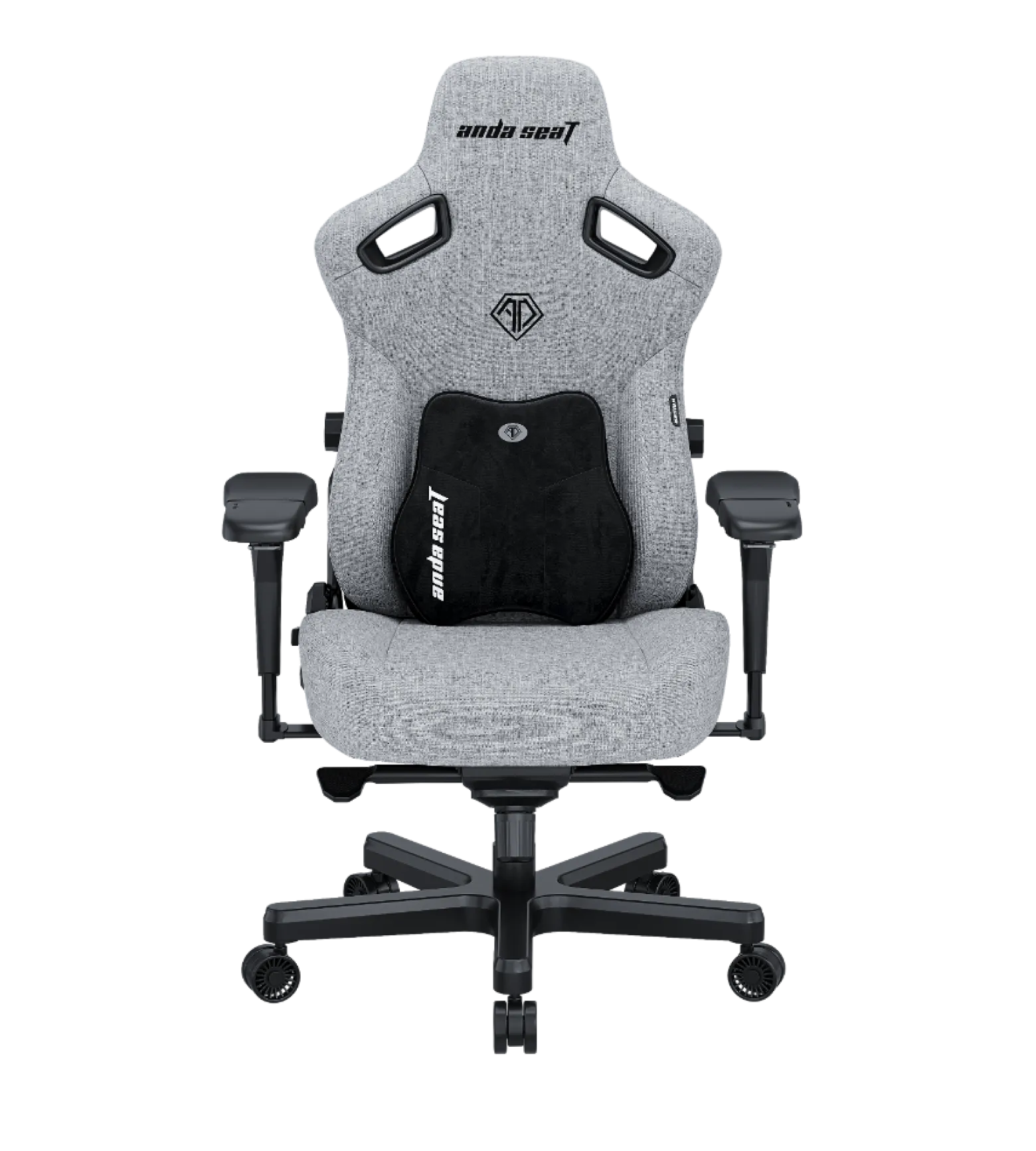 Fotel gamingowy Kaiser 3 PRO XL Anda Seat materiałowy szary