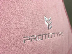 Fotel obrotowy do biurka SPIDER PINK ALCANTARA