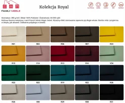 Fotel uszak Gaja Family Meble ŁOSOSIOWY brzoskwiniowy