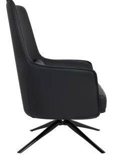 Fotel VICTOR czarny PU
