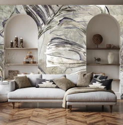 Fototapeta Abstrakcyjne Liście Tropikalne 90x60cm