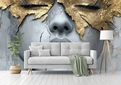 Fototapeta Abstrakcyjny Portret Kobiety 300x210cm