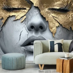 Fototapeta Abstrakcyjny Portret Kobiety 300x210cm