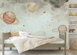 Fototapeta Dla Dzieci KOSMOS W Stylu Boho 90x60cm