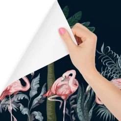 Fototapeta FLAMINGI Egzotyczne Rośliny 3D 90x60cm