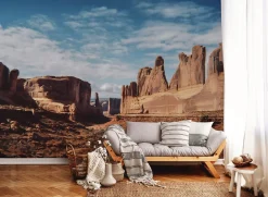 Fototapeta Kanion Beżowy Na Flizelinie Do Sypialni Salonu 250x175