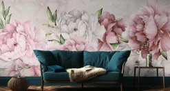 Fototapeta Klasyczne Piwonie Peonie 90x60cm