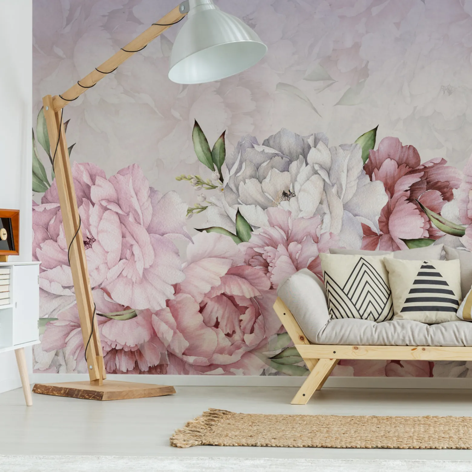 Fototapeta Klasyczne Piwonie Peonie 90x60cm
