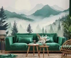 Fototapeta Las Góry Pejzaż Natura Sypialnia Salon Tapeta Flizelina 250X175