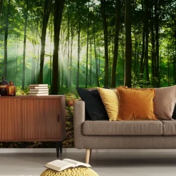 Fototapeta LAS W Promieniach Słońca Natura 90x60cm