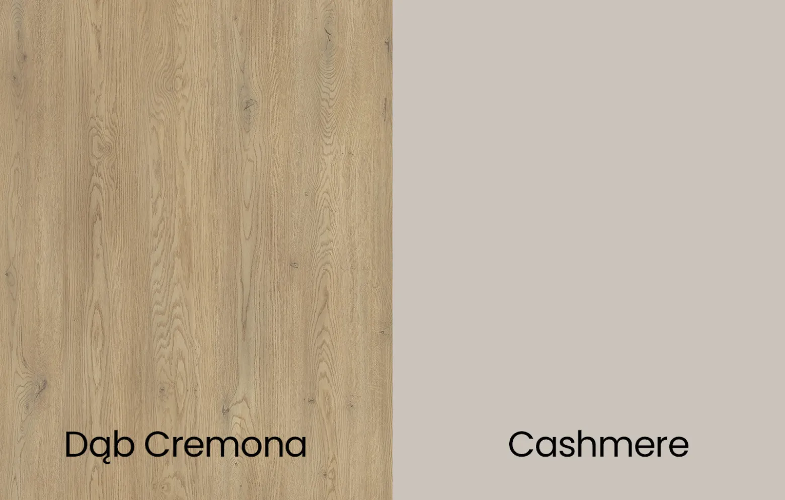 Garderoba Zora wersja 5 Dąb Cremona/Cashmere Trinity 02