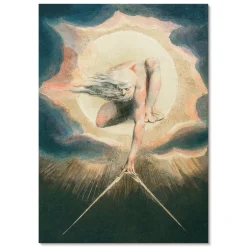 Grafiki na ścianę A4 Starzec Dni Ustawiający Kompas William Blake