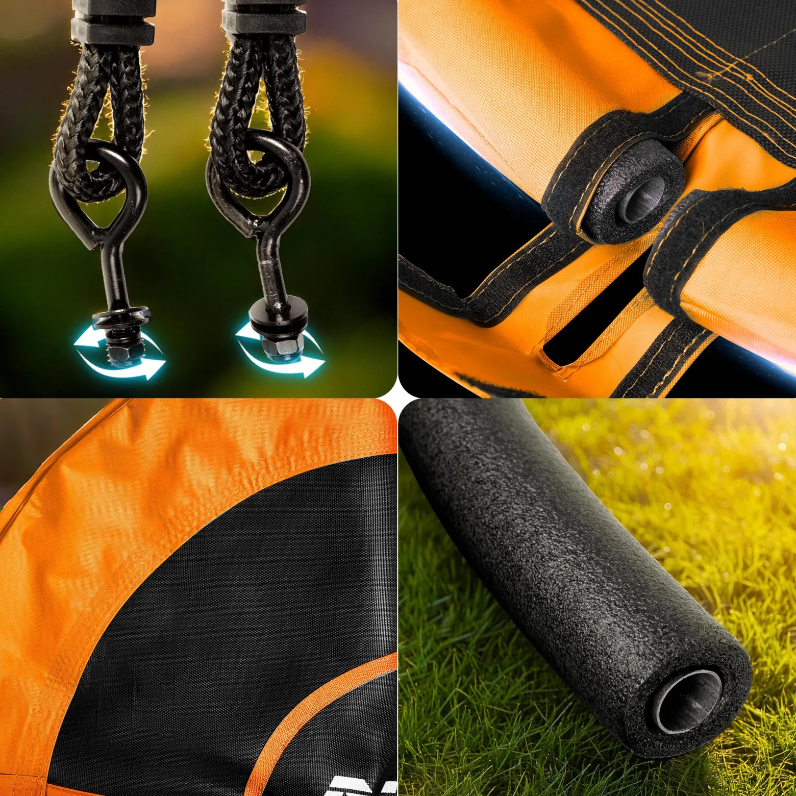 Huśtawka ogrodowa bocianie gniazdo 105 cm Neo-Sport Swingo