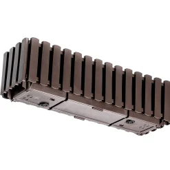 Kadax Skrzynka Balkonowa 58cm Donica Brąz Kwiaty