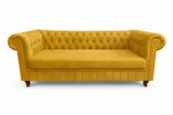 Kanapa Chesterfield rozkładana z funkcją spania