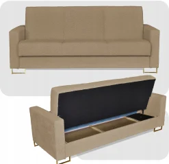 Kanapa sofa Marcello rozkładana wersalka spania bonell łóżko Family Meble