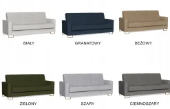 Kanapa sofa Marcello rozkładana wersalka spania bonell łóżko Family Meble