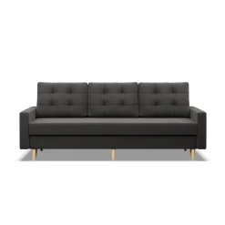 Kanapa, sofa rozkładana z funkcją spania bonell szara