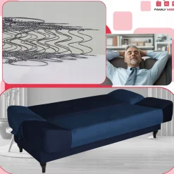 Kanapa sofa Sara Duo rozkładana wersalka spania Family meble
