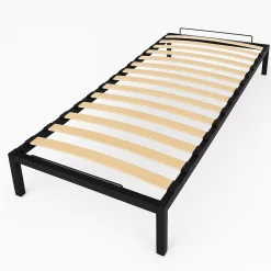 Łóżko metalowe ASTRID 80 BLACK Rama + stelaż