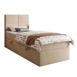 Łóżko CROSS MINI 70x200 Royal Velvet 170 z topperem