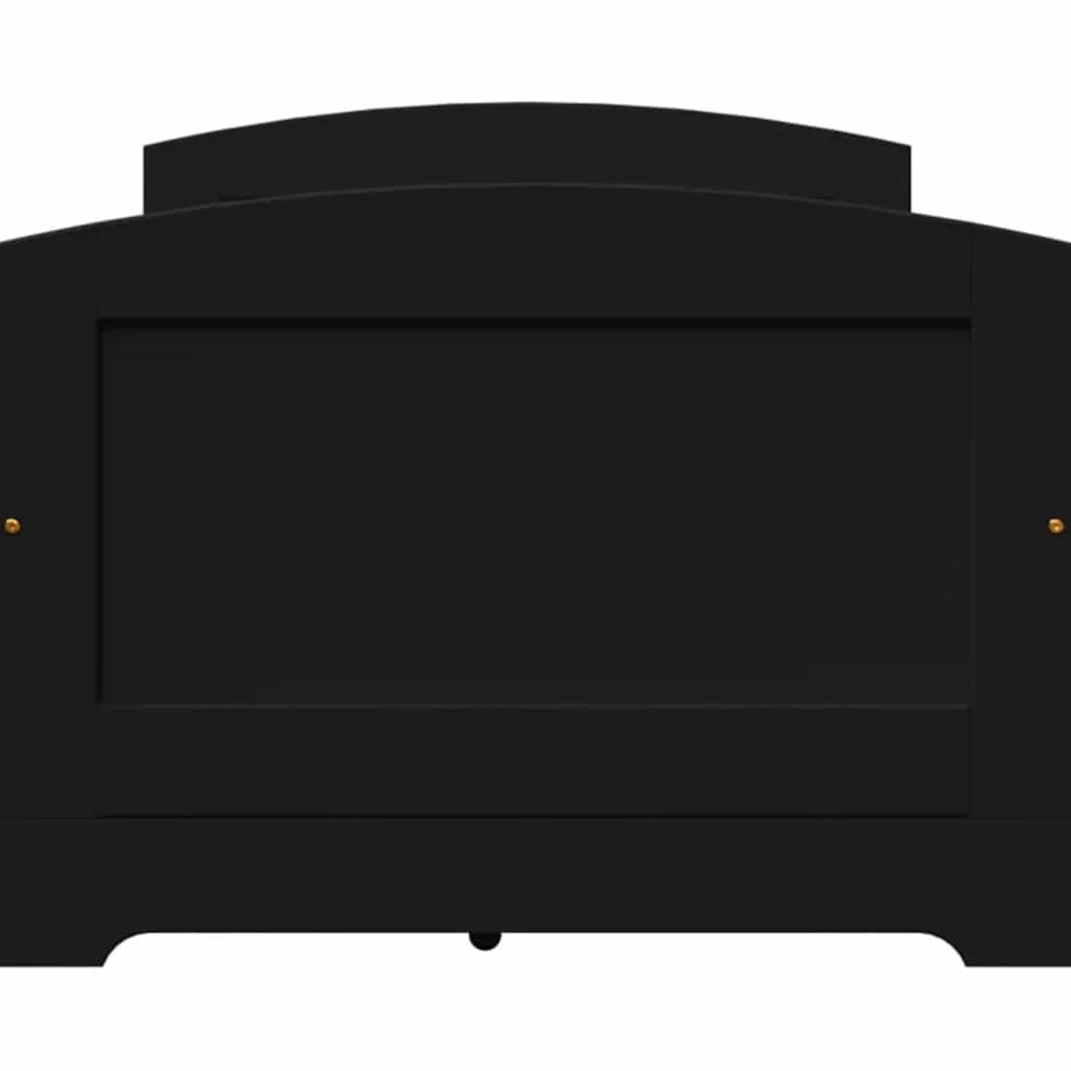 Łóżko Czarne z Szufladami Rama Łóżka Ze Stelażem Sypialnia Pokój 90x200cm
