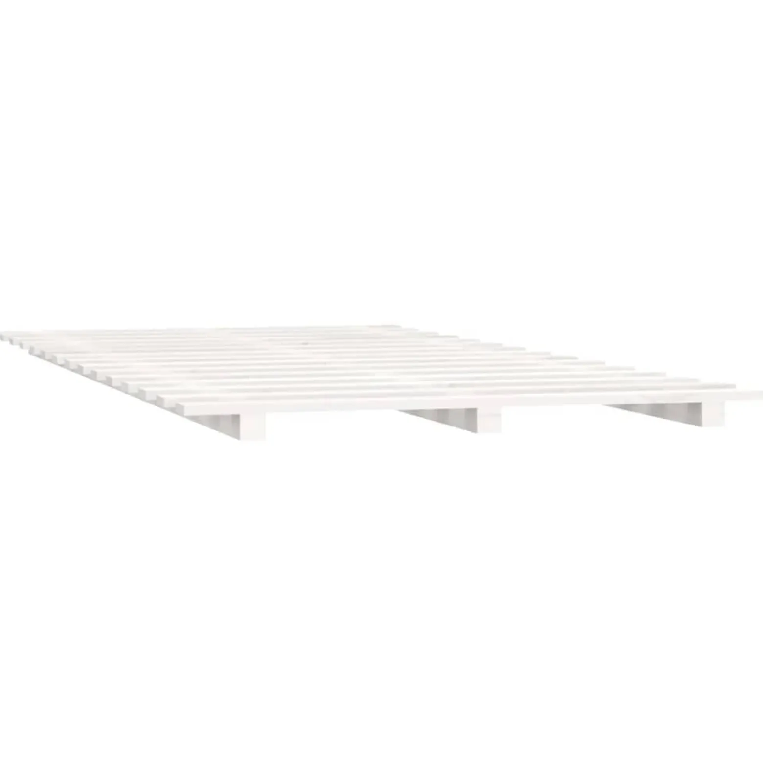 Łóżko Drewniane Rama Łóżka Sofa Biała Do Sypialni Pokoju 135x190 cm