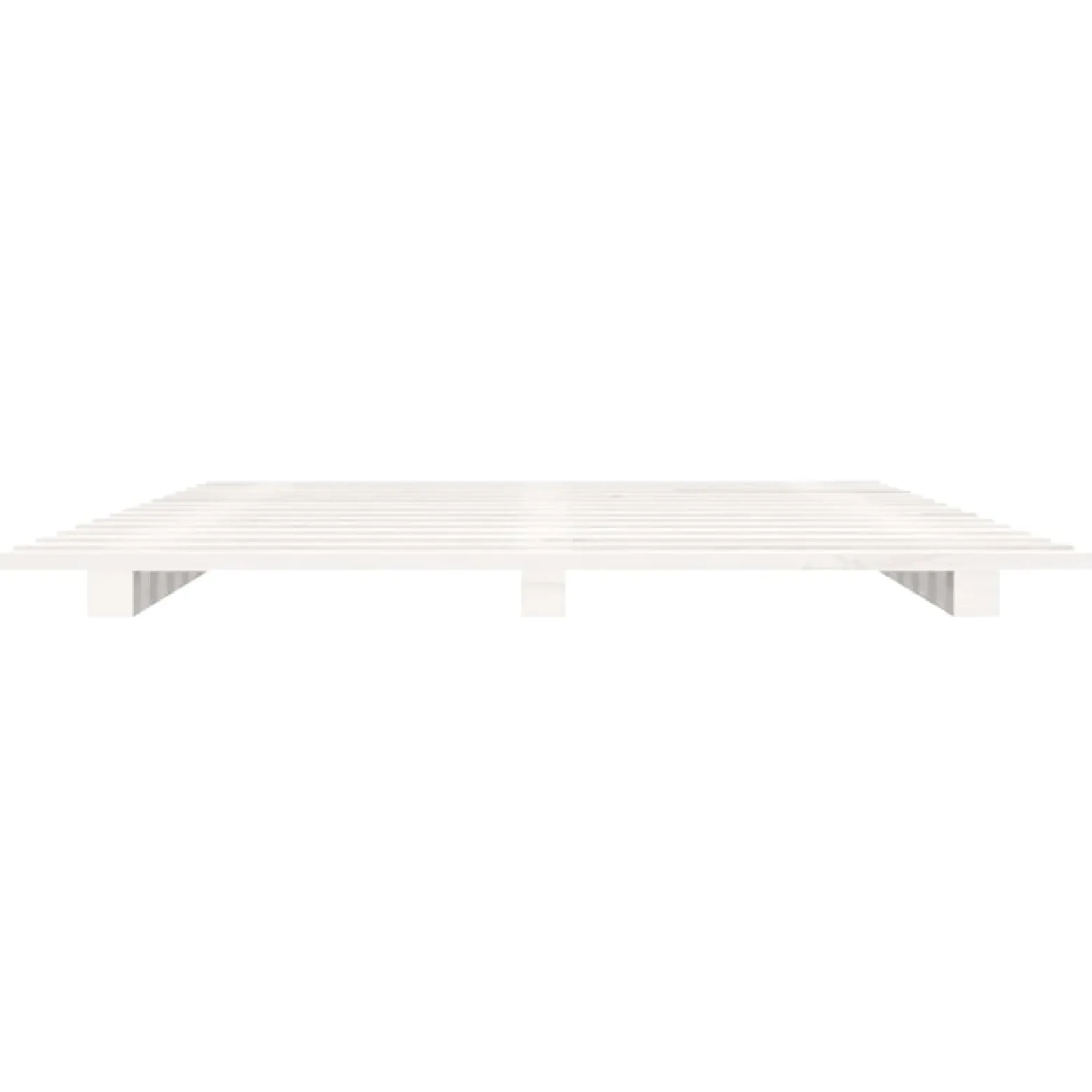 Łóżko Drewniane Rama Łóżka Sofa Biała Do Sypialni Pokoju 135x190 cm