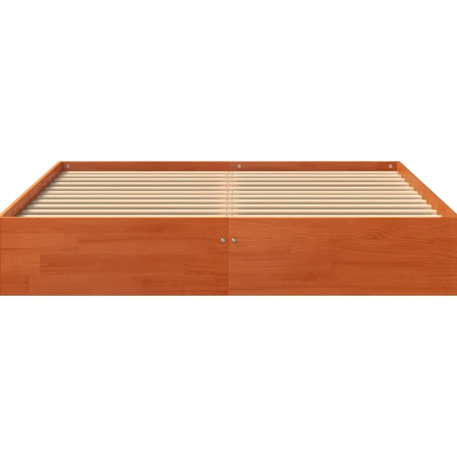 Łóżko Drewniane Rama Łóżka Sofa Brązowe Do Sypialni Pokoju 120x200 cm