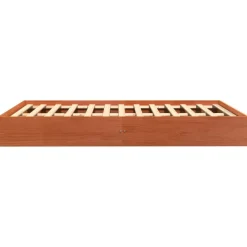 Łóżko Drewniane Rama Łóżka Sofa Brązowe Do Sypialni Pokoju 120x200 cm