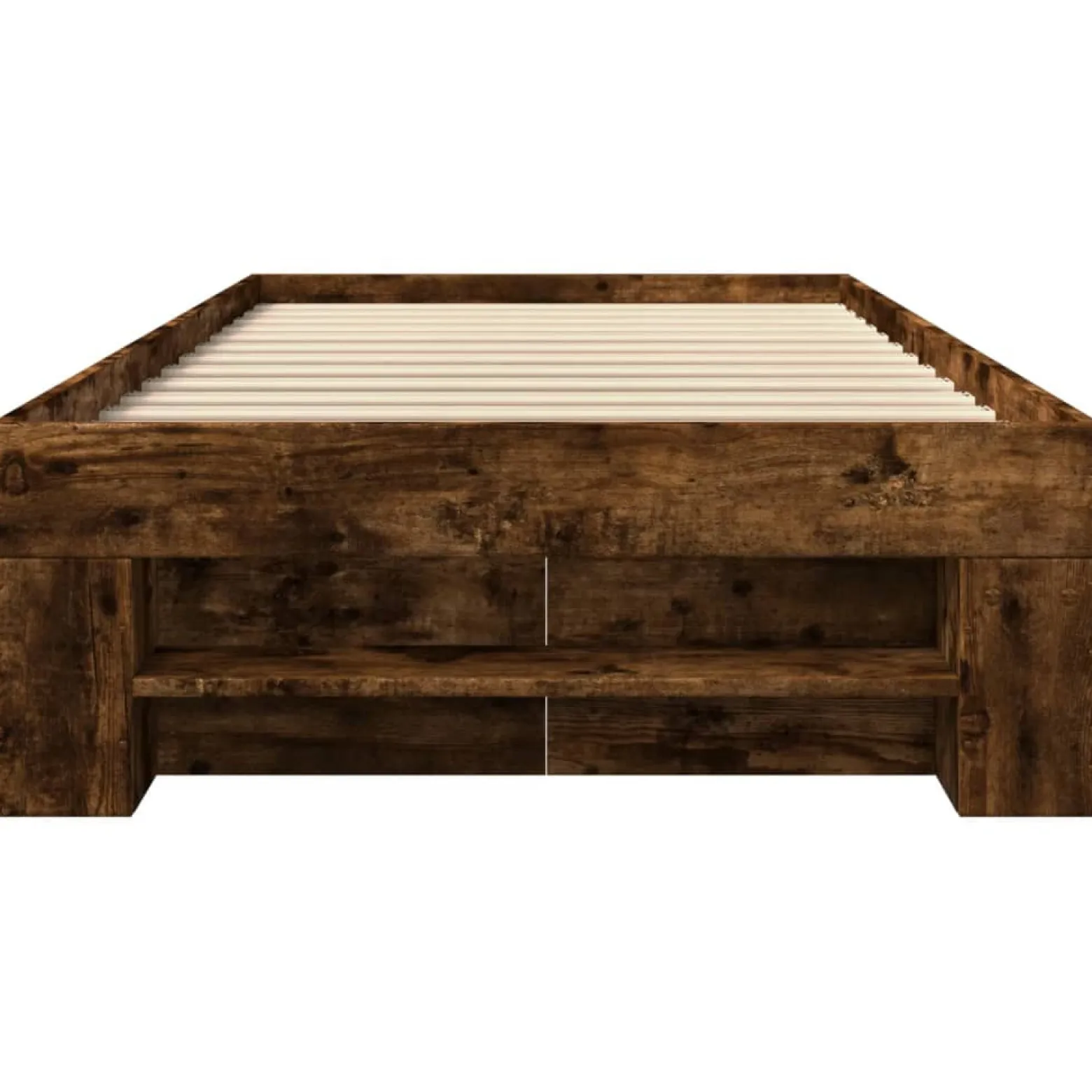Łóżko Drewniane Rama Łóżka Sofa Brązowe Do Sypialni Pokoju 90x200 cm