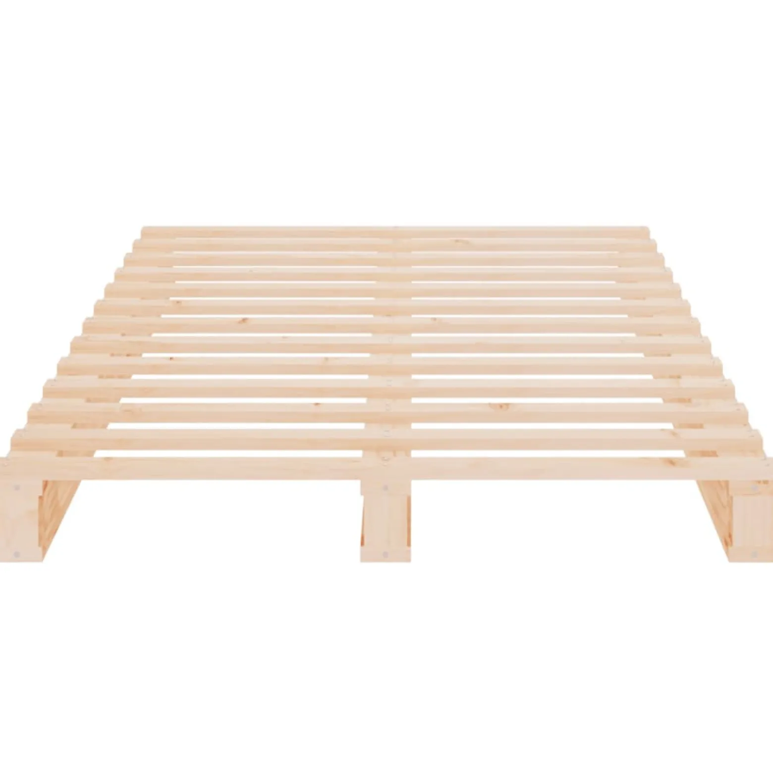 Łóżko Drewniane Rama Łóżka Sofa Brązowe Do Sypialni Pokoju 90x200 cm