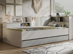 Łóżko dziecięce 90x200 z szufladami PINGO