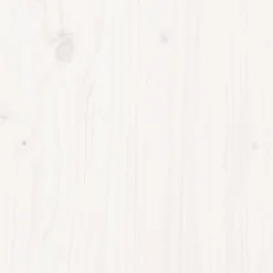 Łóżko dzienne bez materaca białe 80x200 cm drewno sosnowe