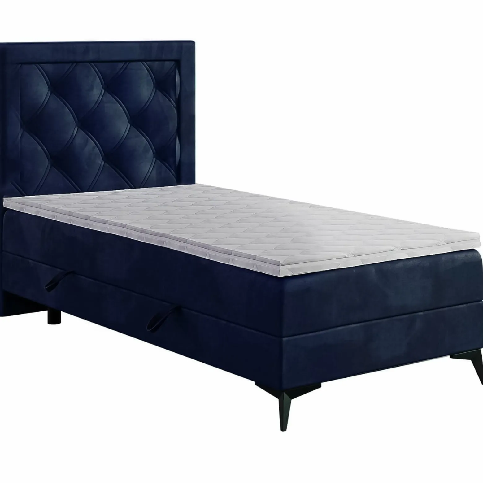 Łóżko kontynentalne DUSTIN 80x200 lewy magic velvet 2216